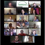 Screen capture of final 2020 NARNiHS Research Incubator discussion